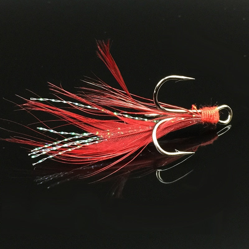 Feather Fishhook Round Base