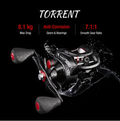 Magnetic Brake Bait Casting Reel
