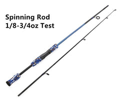 Fiber Camouflage Spinning Fishing Rod