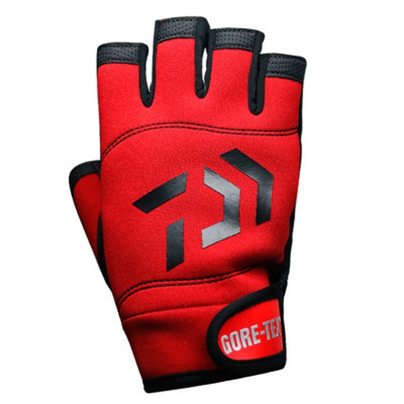 Exposing Five Fingers Fishing Gloves