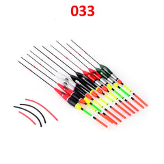 Fishing Float Set Fluoridate Mix