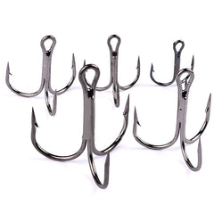 Round Bent Treble Fishing Hook