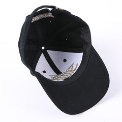 Fish Bones Embroidered Cap Fishing
