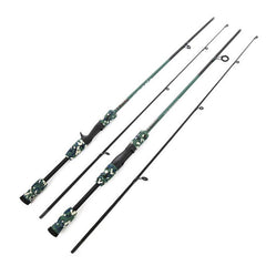 Fiber Camouflage Spinning Fishing Rod