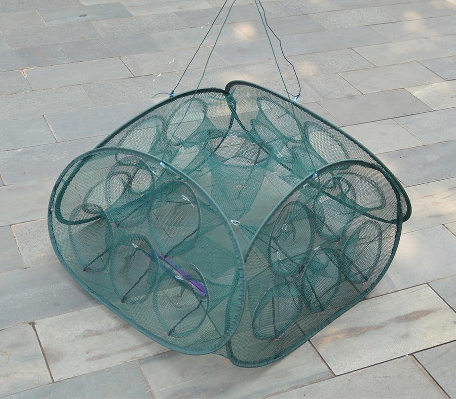 Mesh Fishing Net Folded Crab Trap
