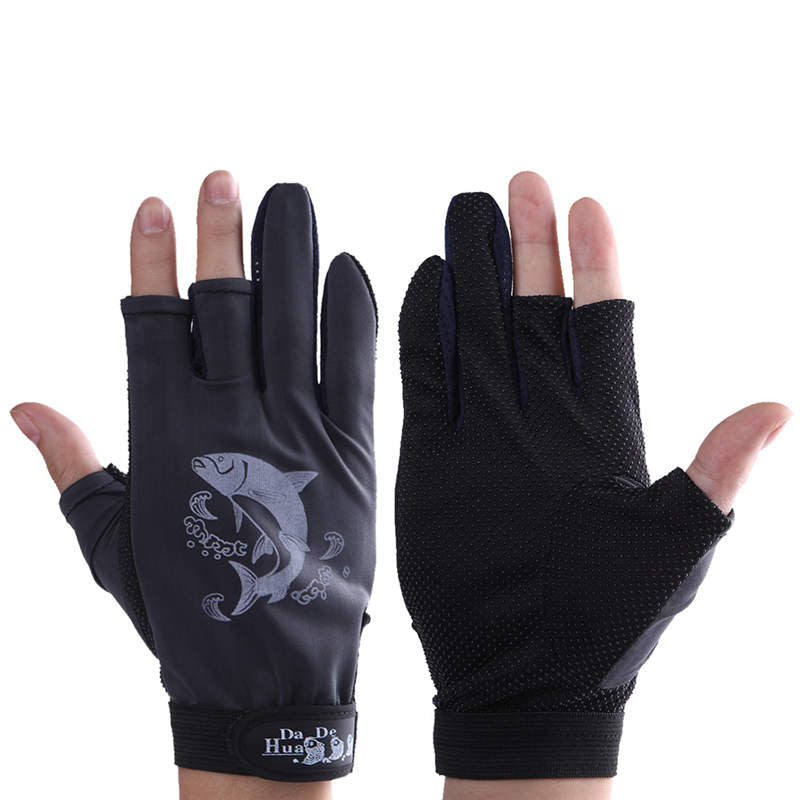 Half Finger Fishing Gloves