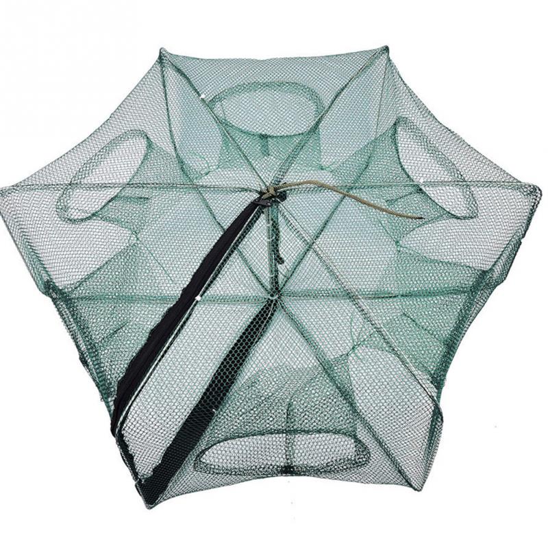 Fordable Crab Fishing Net Trap